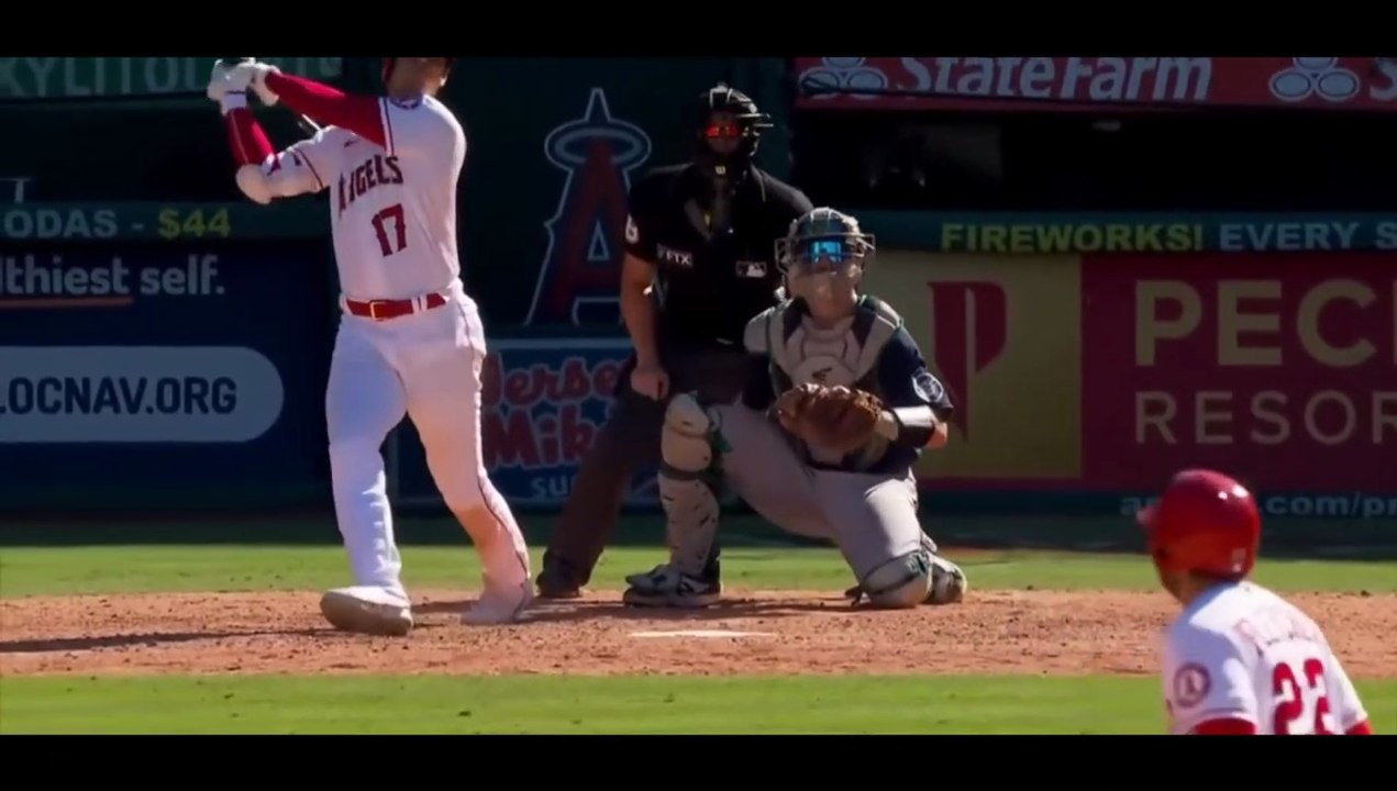Shohei Ohtani's 2022 27th Home run, LA エンジェルス M...