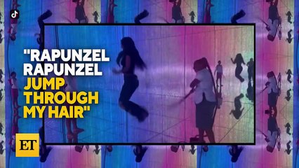 Kim Kardashian JUMPS ROPE With North West’s ‘Rapunzel’ Braids