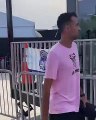 Lionel Messi and Sergio Busquets have arrived for their Inter Miami debuts