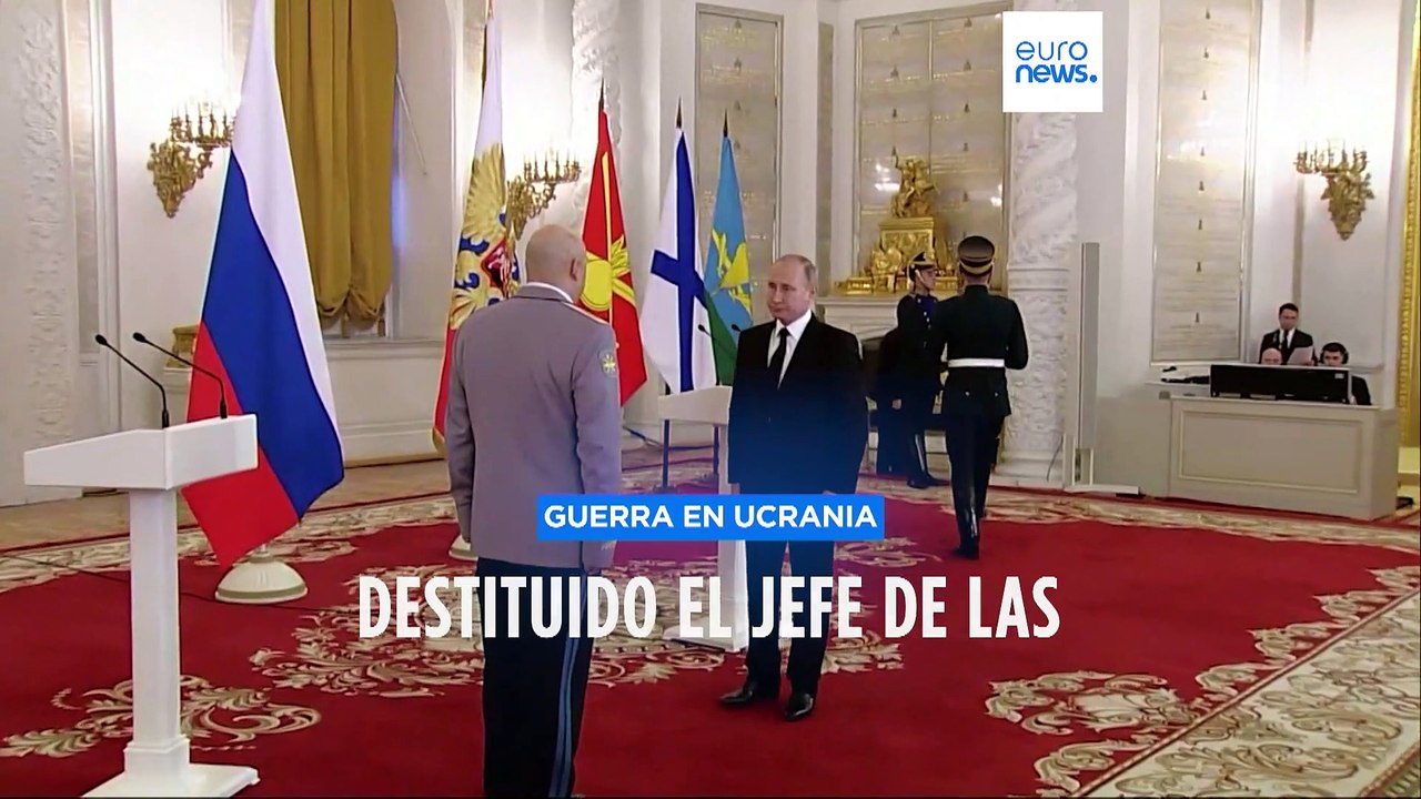 Rusia cesa al general Surovikin que cayó en desgracia tras la rebelión de los mercenarios Wagner