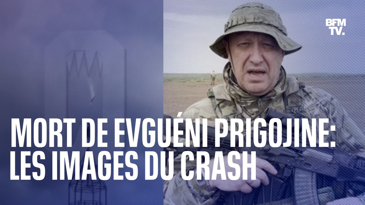 Les images du crash d’avion en Russie dans lequel est mort Evguéni Prigojine, le patron de Wagner