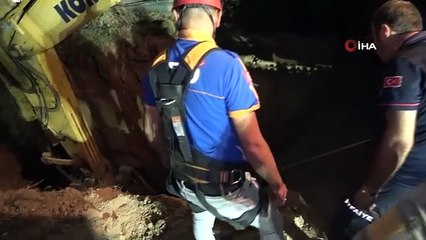 Sondaj kuyusuna düşen 2 yaşındaki Yamaç, 5 saatlik çalışma ile kurtarıldı