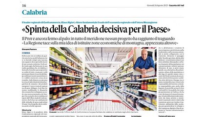 Rassegna stampa Calabria