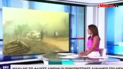 Yunan spikerden rezalet! Yerel basın bile ateş püskürdü