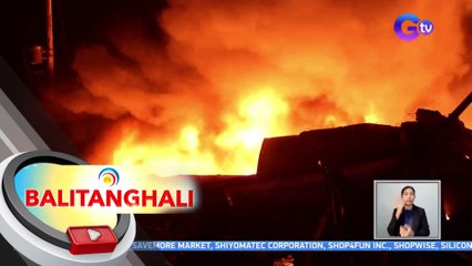 Hindi bababa sa 4 na warehouse, nasunog | BT