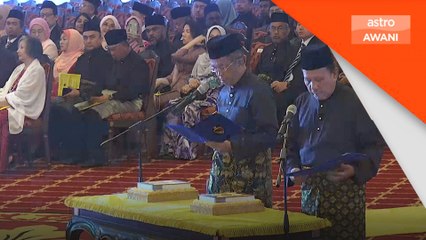 Enam muka baharu antara 10 EXCO Negeri Sembilan angkat sumpah