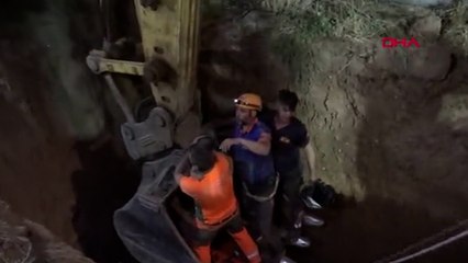 2,5 yaşındaki Yamaç, 4 saatte kurtarıldı