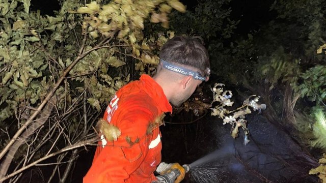 Kastamonu’da ormanlık alanda çıkan yangın söndürüldü