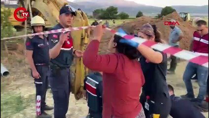 10 METRELİK SONDAJ KUYUSUNA DÜŞEN 2,5 YAŞINDAKİ YAMAÇ, 4 SAATTE KURTARILDI