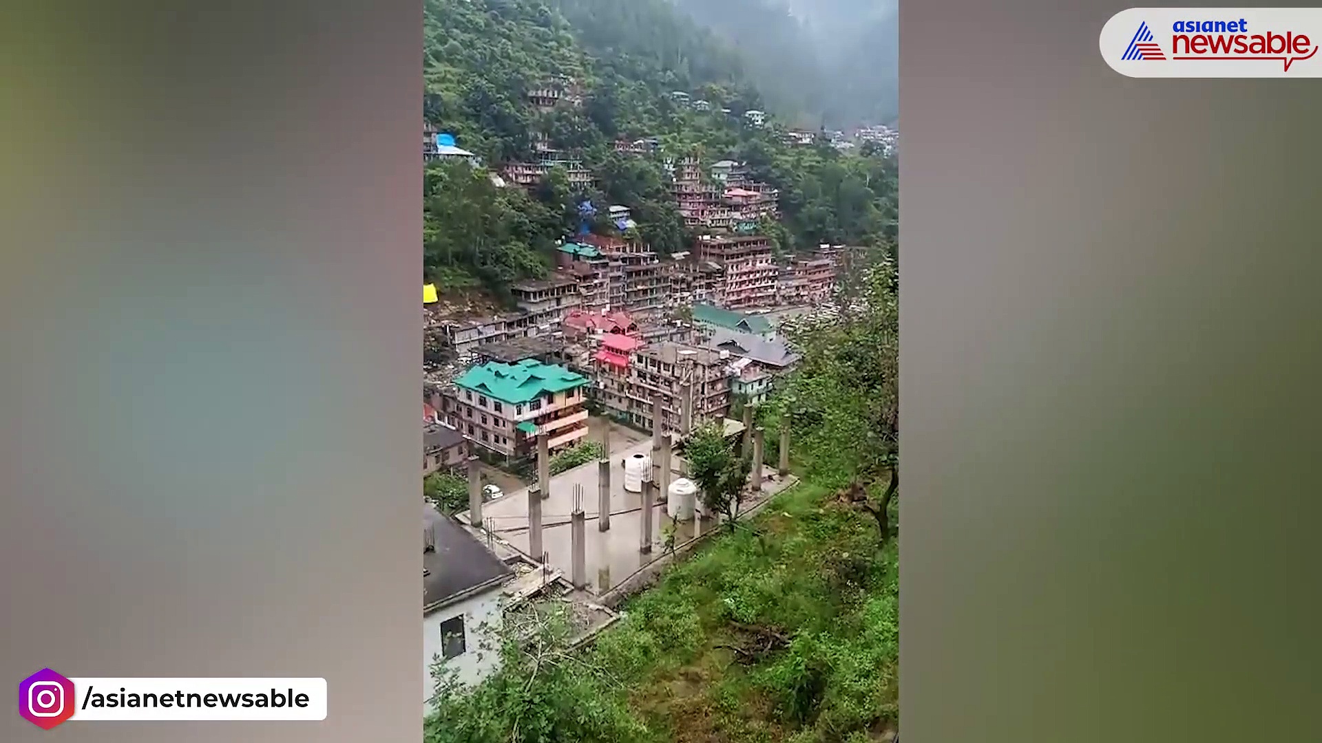 SCARY videos emerge of massive landslide in Himachal Pradesh's Kullu