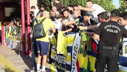 SAMSUN - Fenerbahçe kafilesi, Samsun'a geldi