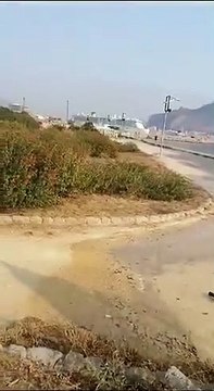 Palermo, perdita d'acqua al Foro Italico