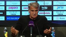 İSTANBUL - Beşiktaş - Pendikspor maçının ardından - Beşiktaş Teknik Direktörü Şenol Güneş (2)