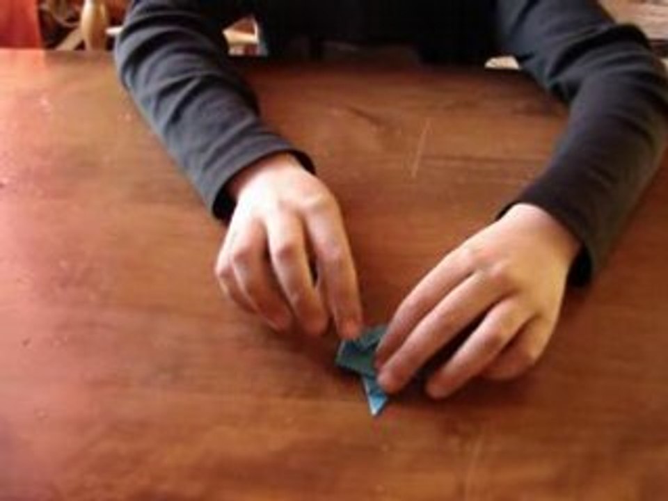 Origami de la grenouille sauteuse américaine