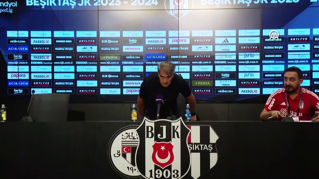 İSTANBUL - Beşiktaş - Pendikspor maçının ardından - Beşiktaş Teknik Direktörü Şenol Güneş (1)