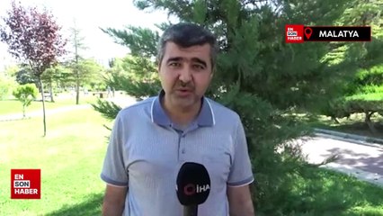 Depreme uykuda yakalanan Malatyalılar parklara akın etti
