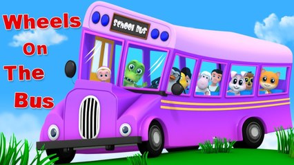 Wheels On The Bus - Cartoon Videos For Babies By Kids Tv