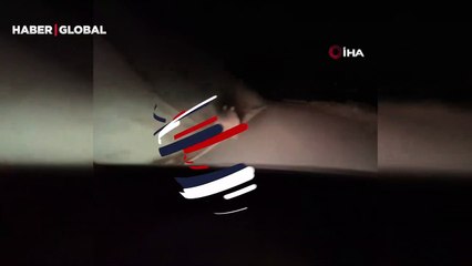 Yüksekova’da boz ayı görüntülendi... Dağlık alana kaçtı