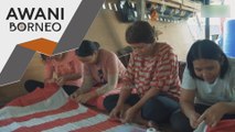 Wanita Sabah hasilkan Jalur Gemilang daripada lebih 200,000 manik