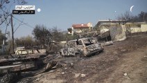 اليونان تحاول السيطرة على الحرائق لليوم السادس على التوالي