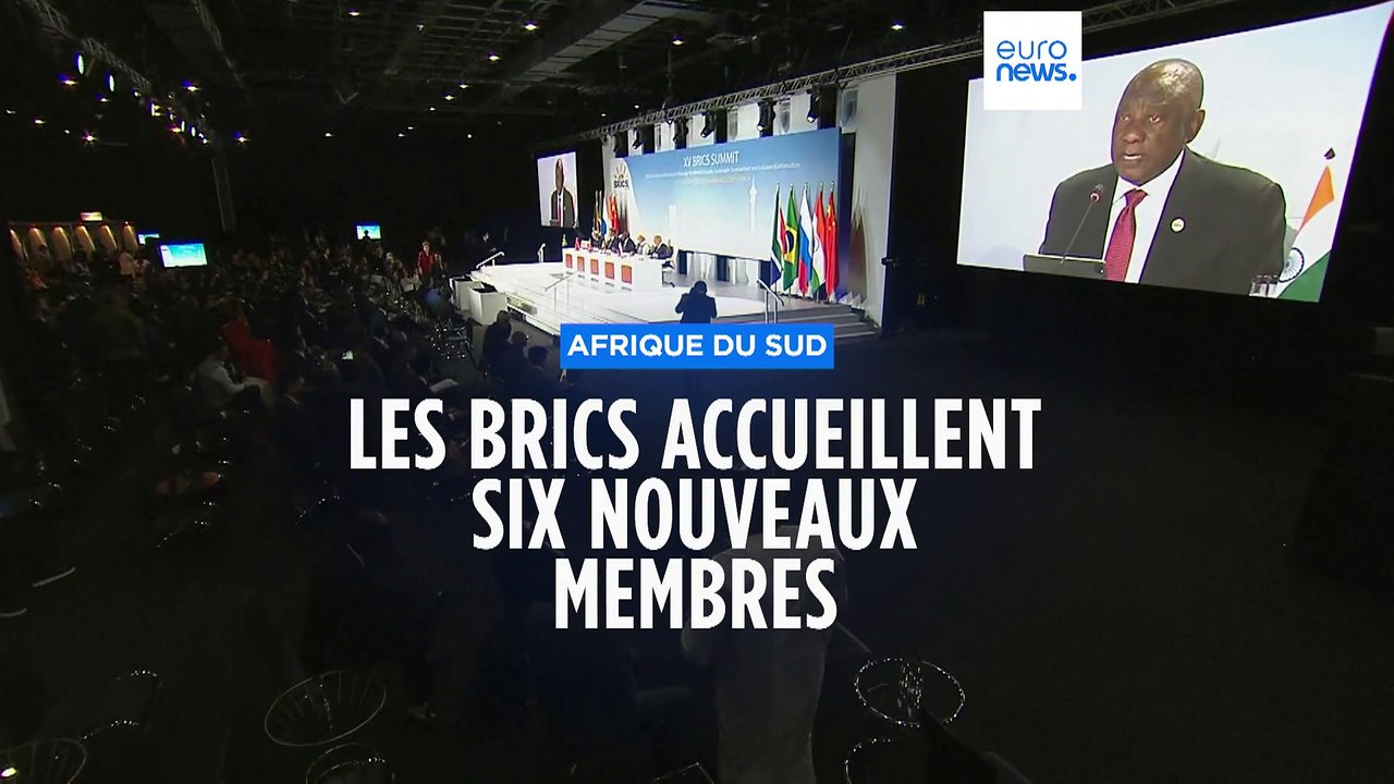 Les Brics Accueillent Six Nouveaux Pays Membres - Vidéo Dailymotion