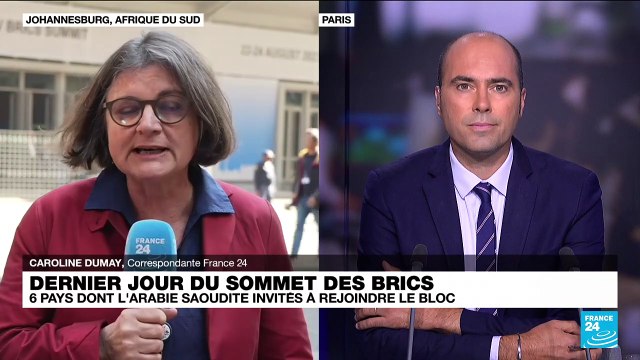 Sommet des Brics : six nouveaux pays intègrent le bloc des pays émergents