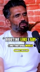 How I Manage Routine Shorts Motivational Video | Suniel Shetty