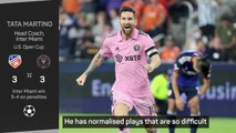 Messi 'makes the difficult seem normal' - Inter Miami's Martino