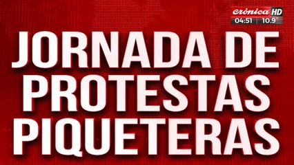 Jornada de protesta piquetera: ¿dónde serán los cortes?