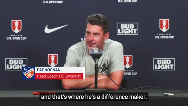 Cincinnati boss hails 'difference-maker' Messi