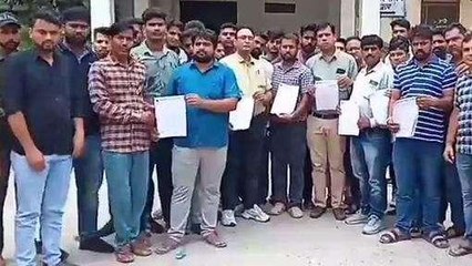 सीकर: शेखावाटी छाया समिति ने प्रदर्शन कर डीएम और एसपी को सौंपा ज्ञापन, रखी ये मांग