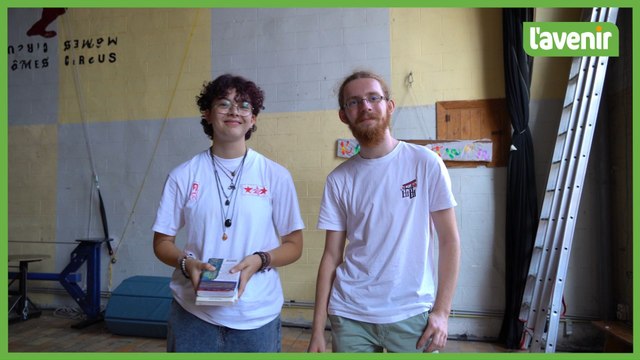 Des Livres et vous dans l'espace de la bibliothèque de Tournai