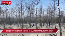Eskişehir’deki orman yangını 23 saatte kontrol altına alındı