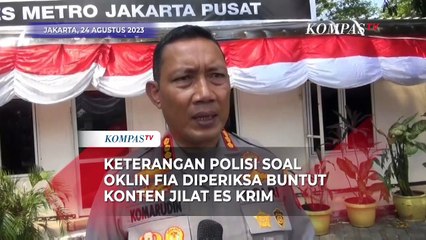 Oklin Fia Diperiksa Buntut Konten Jilat Es Krim, Ini Keterangan Polisi