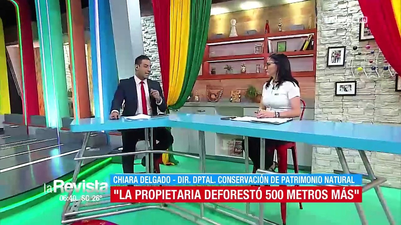 Desmonte de helechos gigantes: Gobernación cruc...