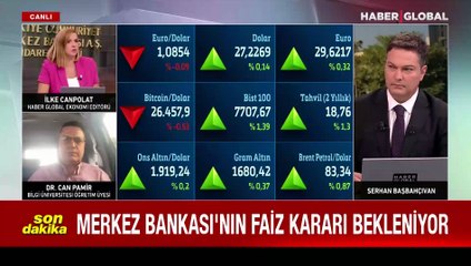 Merkez Bankası'nın faiz kararı sonrası dolar ve euro'da hareketlilik