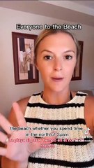 Una americana explica en solo dos minutos todo lo bueno que tiene la vida en agosto en España