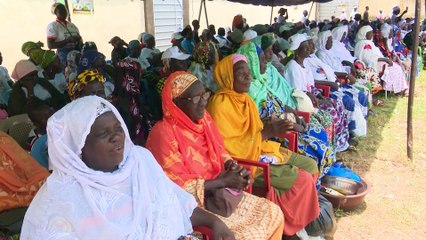 Fanny Siaka et Makéssé Bamba en campagne pour les élections municipales 2023 à Madinani