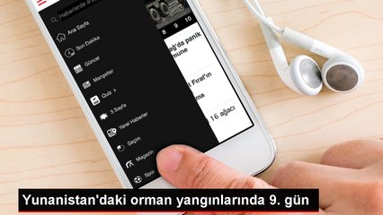Yunanistan'da orman yangınları devam ediyor