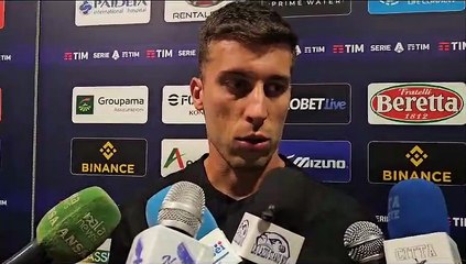 Lazio - Genoa, le parole di Casale in zona mista