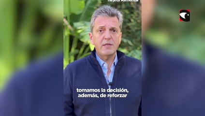 Medidas de Massa Tarjeta Alimentar