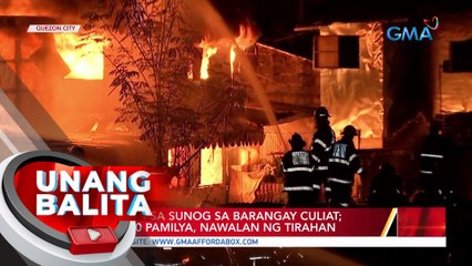 7, sugatan sa sunog sa barangay Culiat; halos 200 pamilya, nawalan ng tirahan | UB
