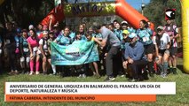 Aniversario de general Urquiza en balneario el francés un día de deporte naturaleza y música