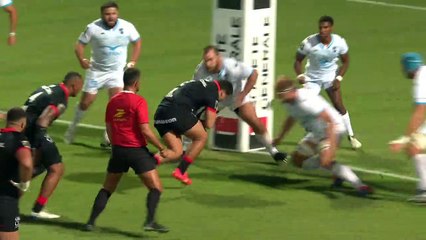 TOP 14 - Essai de Guillaume CRAMONT (ST) - Stade Toulousain - Montpellier Hérault Rugby - Saison 2023-2024