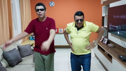 Luís Henrique e Vovô Valdivino Dançando Fiesta Marachi