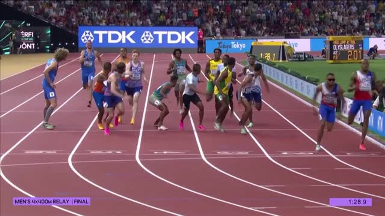 Championnats du monde - Le relais 4x400 m offre sa première médaille à la France