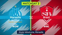 Marseille breeze past Brest to go second