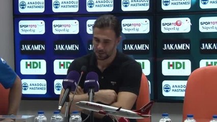 Ömer Erdoğan: 'Gol dışında her şeyi doğru yaptık'