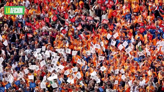 Sergio Pérez no pudo permanecer en el podio del GP de Países Bajos