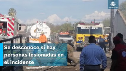 Explotan contenedores de diésel y gasolina en Nuevo León
